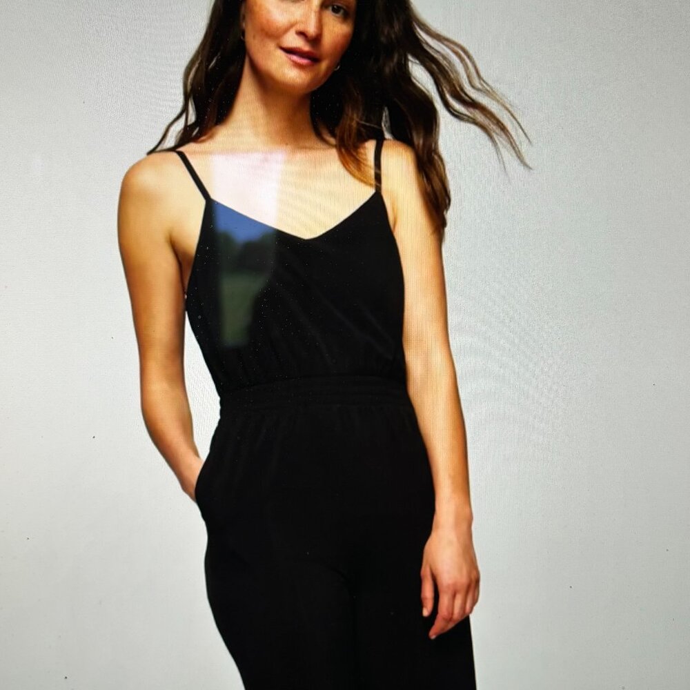 NWOT Soma Everstretch Black jumpsuit size L
